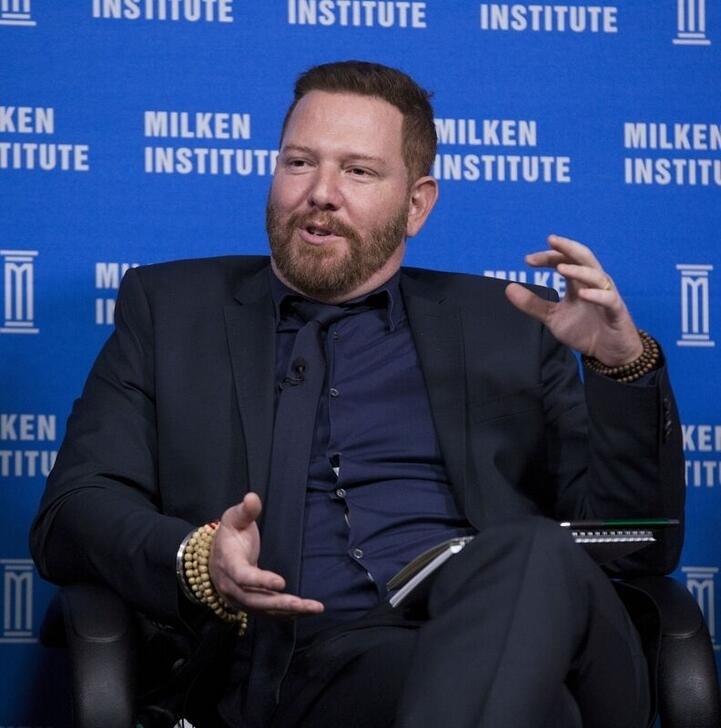 FILE PHOTO: Ryan Kavanaugh, Relativity Media CEO, during the Milken Institute Global Conference in Beverly Hills, California April 27, 2015.  REUTERS/Mario Anzuoni/File Photo