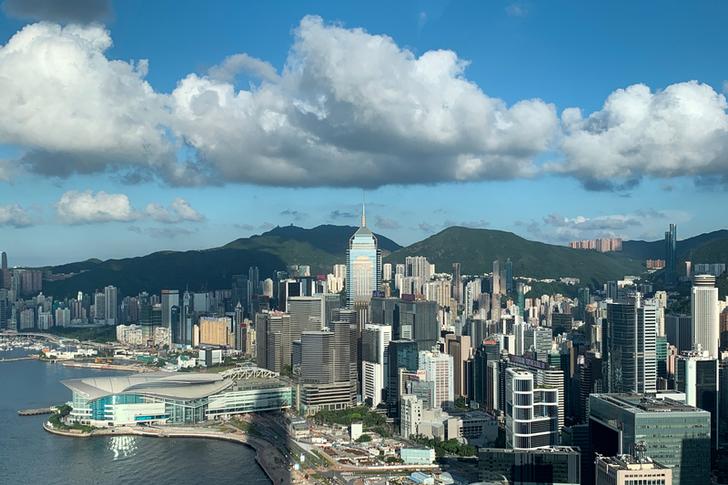 A general view of the financial Central district in Hong Kong, China July 25, 2019. REUTERS/Tyrone Siu