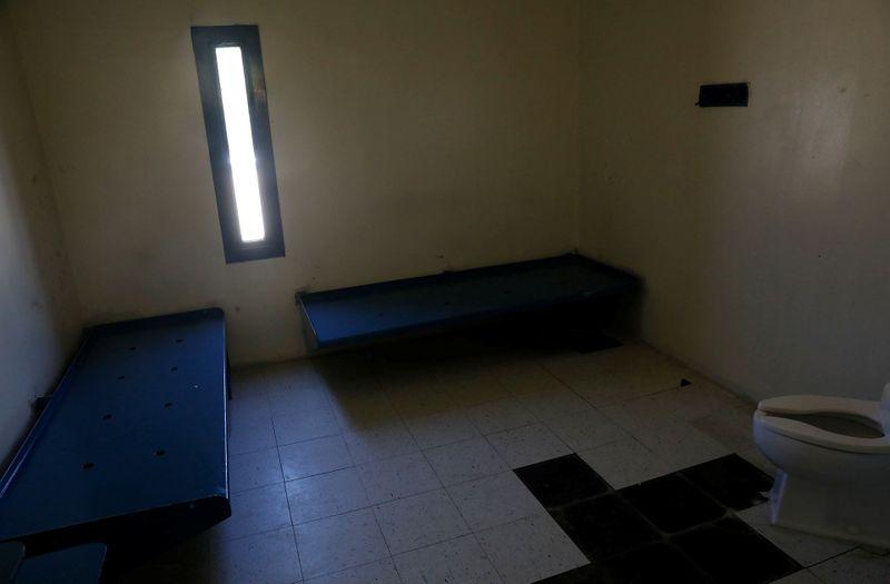 A jail cell at the Chatham County Detention Center is pictured in Savannah, Georgia, U.S., February 21, 2019. Picture taken February 21, 2019. To match Special Report USA-JAILS/PRIVATIZATION REUTERS/Shannon Stapleton