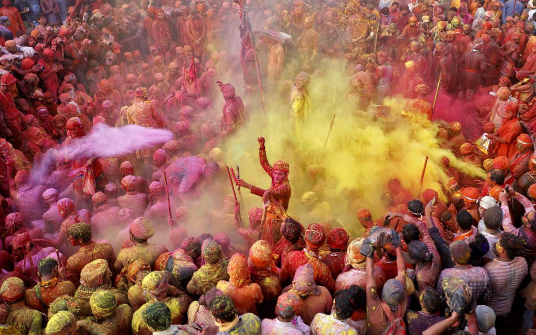 The colors of Holi