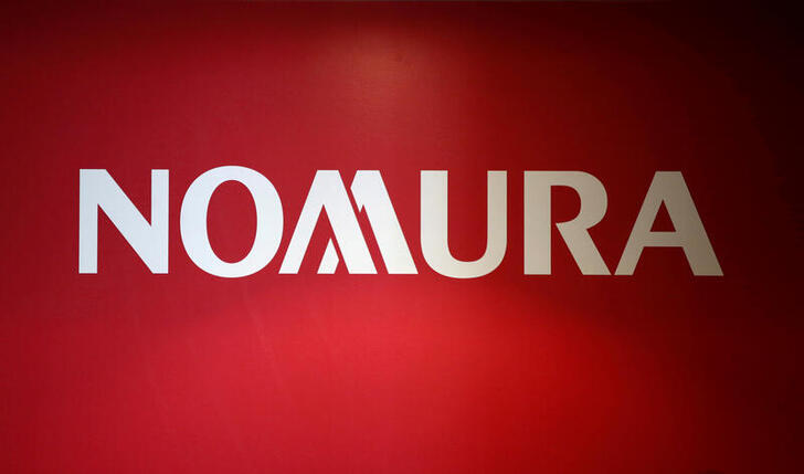 FILE PHOTO: A logo of Nomura Holdings is pictured in Tokyo, Japan, December 1, 2015.   REUTERS/Toru Hanai/File Photo