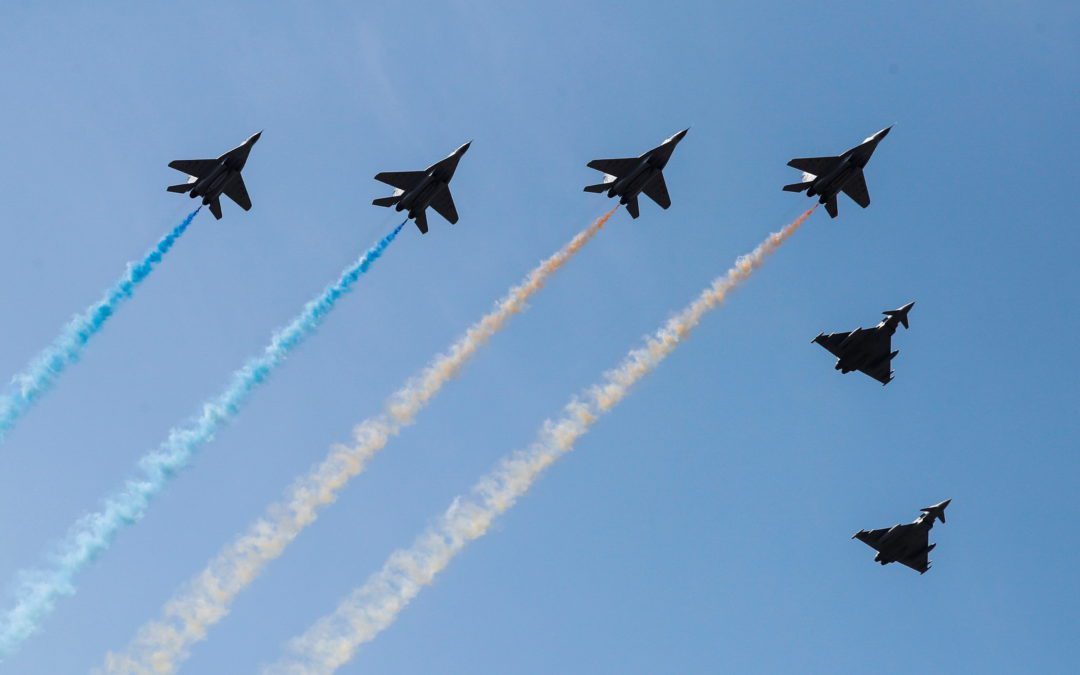 Independence Day military parade in Kyiv