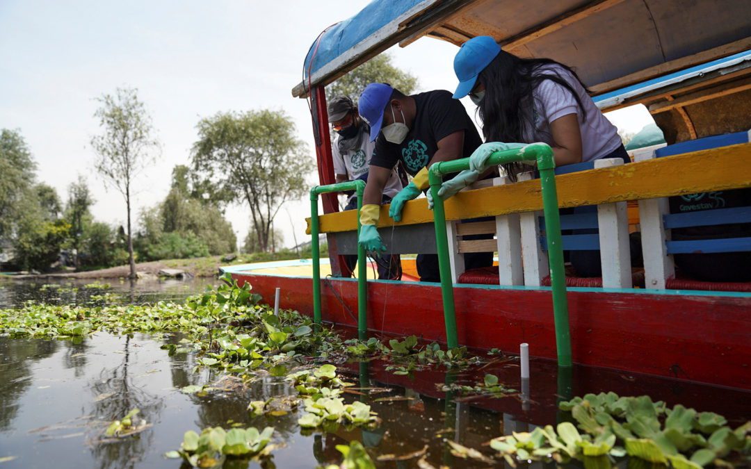 Mexico City taps solar energy to clean up historic Aztec-era canals