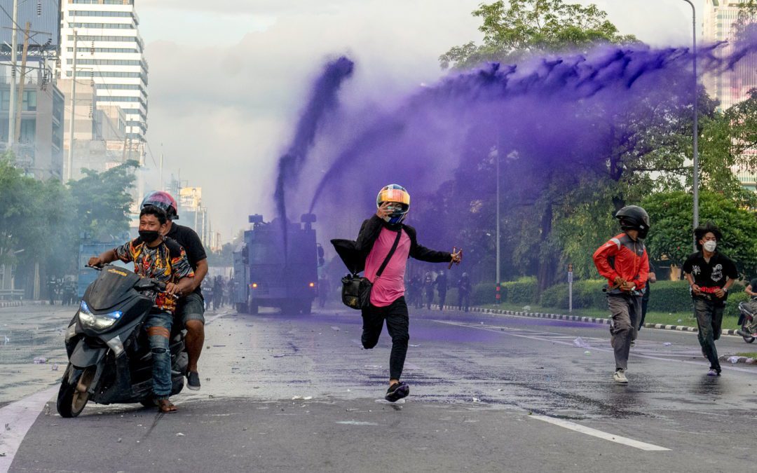 Protest against Thai government’s handling of COVID-19 pandemic in Bangkok