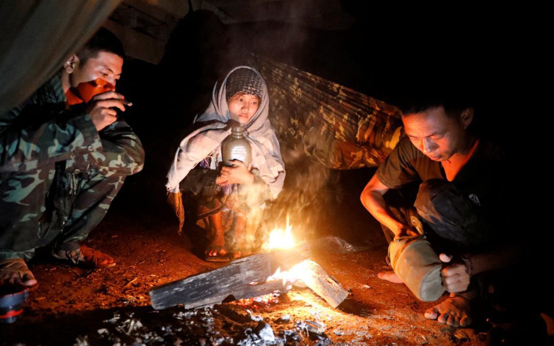 In Myanmar jungle, civilians prepare to battle military rulers