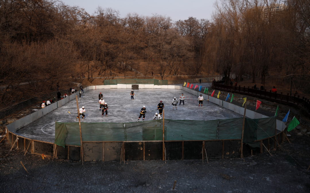 ICYMI – Awaiting a face-off, from amateur hockey players in China to Russian military drills near Ukraine