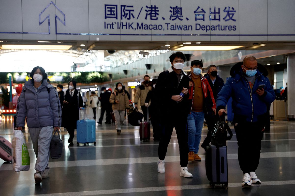 Reuters reveals U.S. considers airline wastewater testing as COVID surges in China